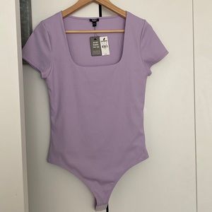 Express Ribbed Body Contour Bodysuit